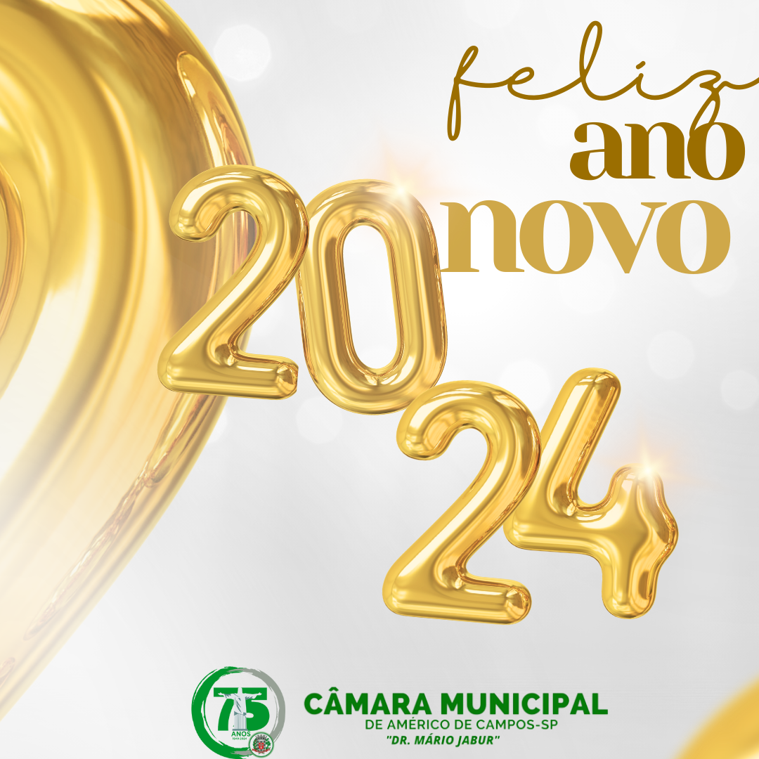 FELIZ ANO NOVO!