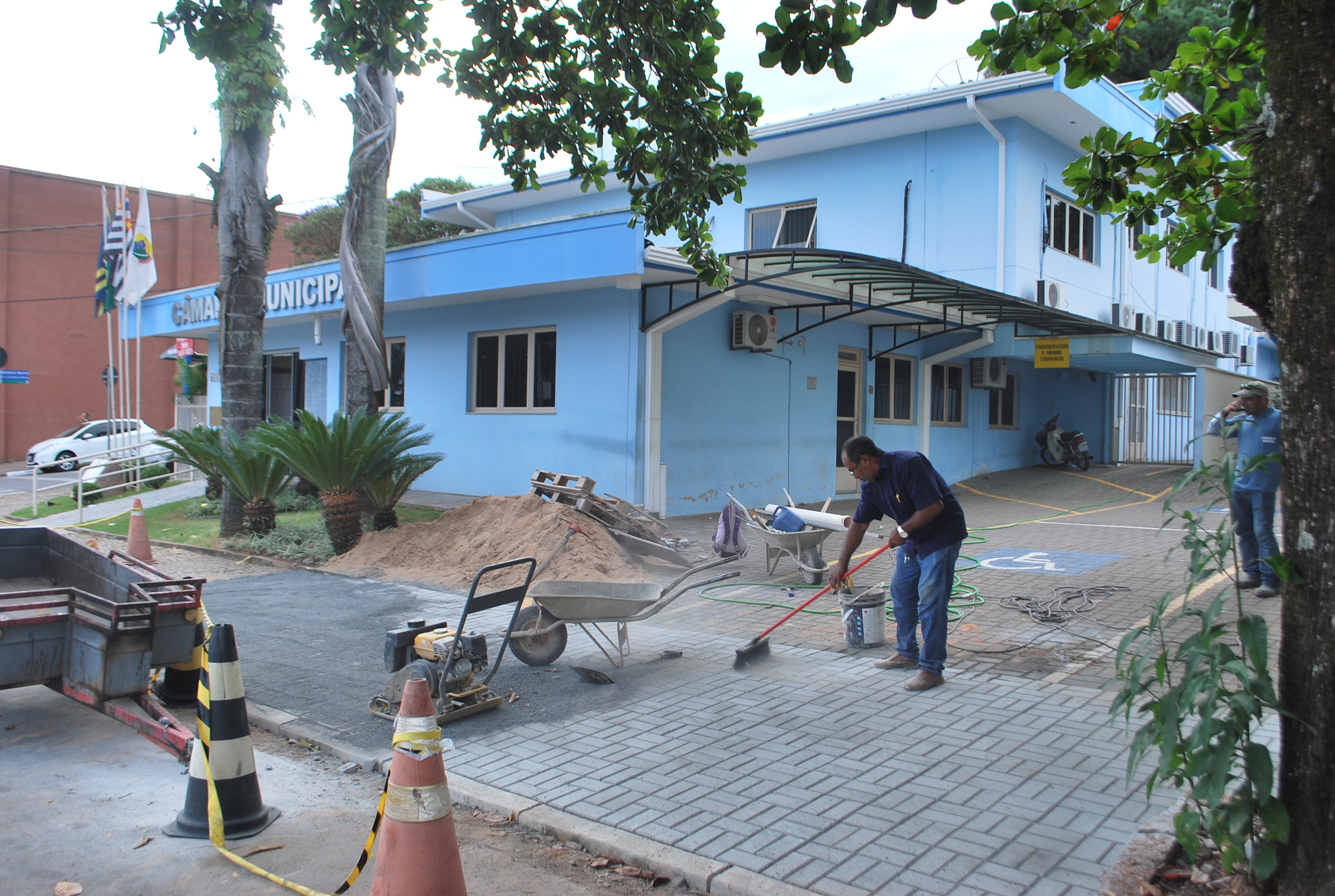 Câmara Municipal recebe melhorias em sua parte física