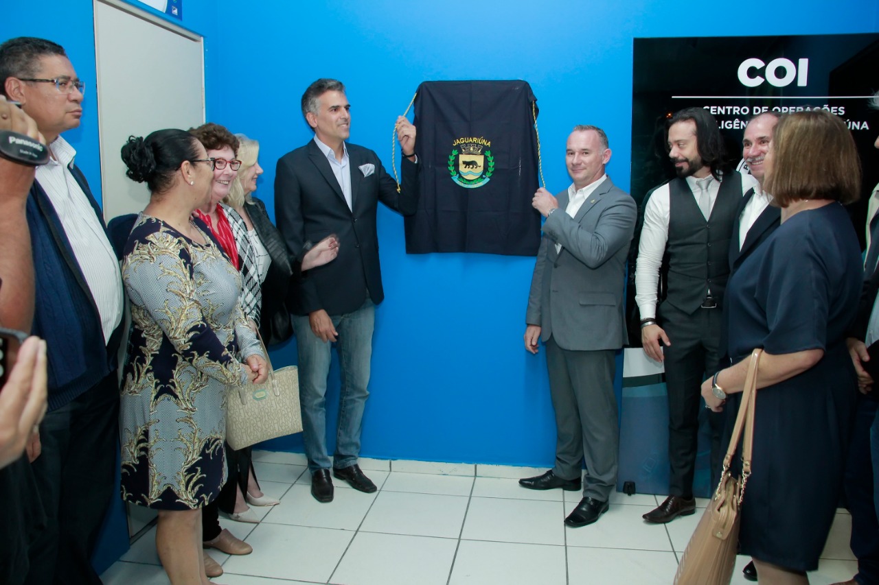 Câmara prestigia inauguração do Centro de Operações e Inteligência