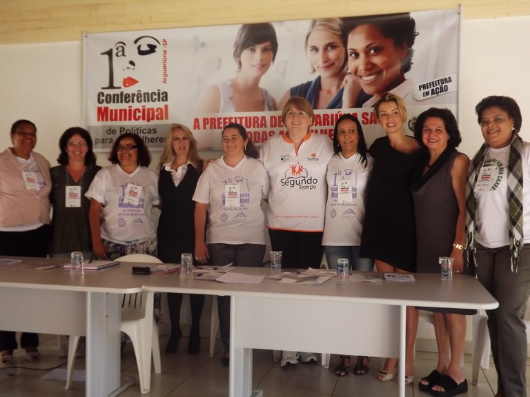 Vereadoras Karina e Nalva participam de Conferência para as Mulheres