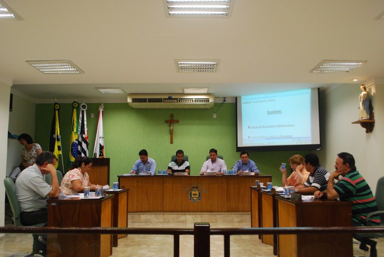 Próxima sessão será no dia 02 de maio