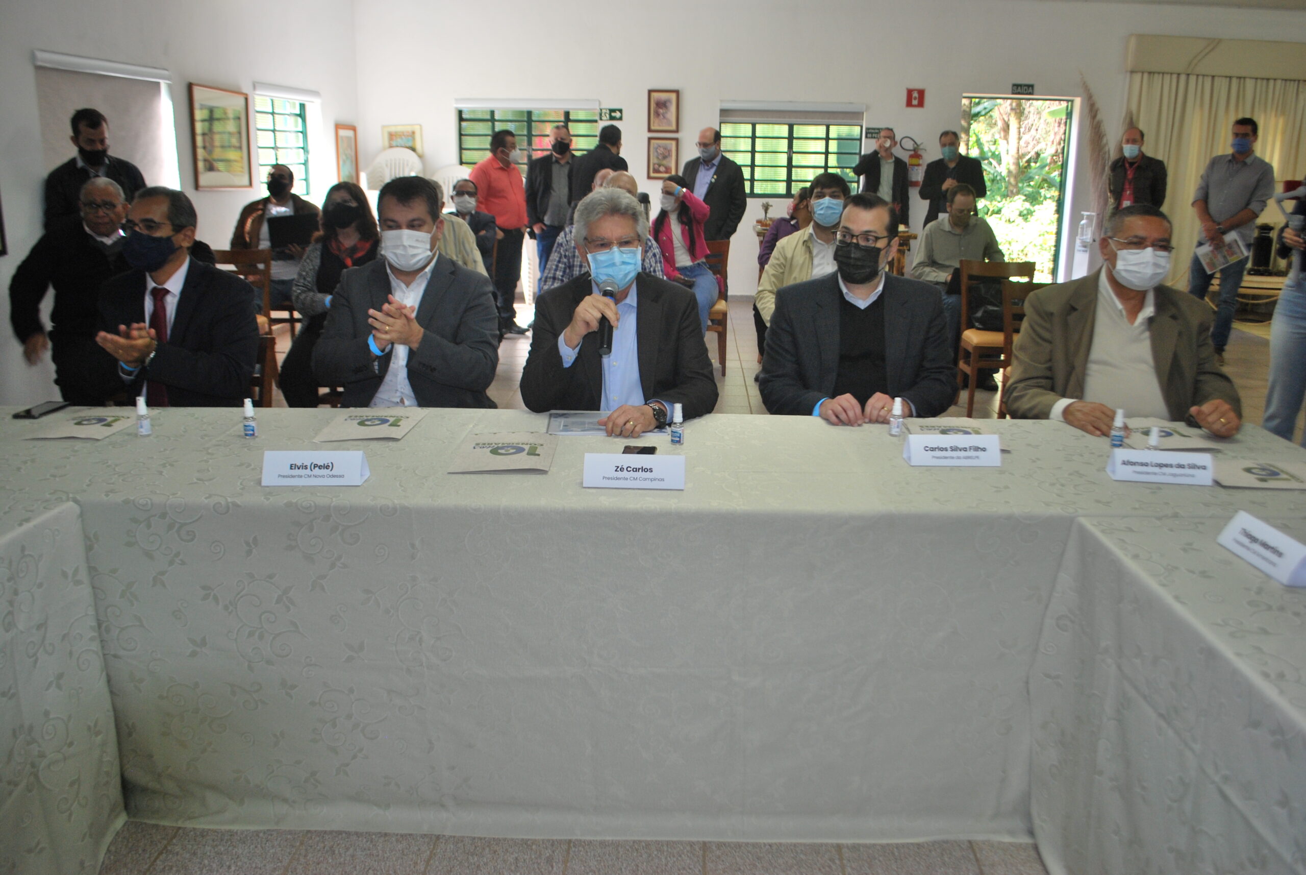 Presidente da Câmara participa de reunião do Parlamento da RMC, em Nova Odessa