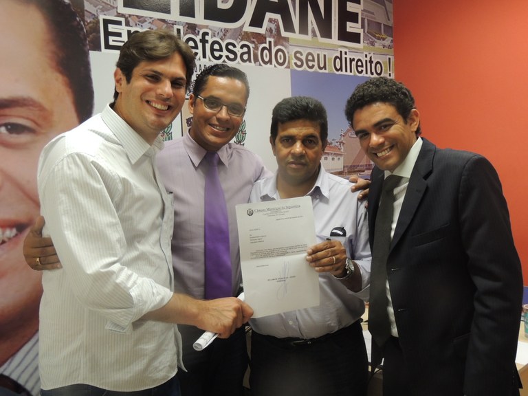 Assessores do Deputado Fernando Capez prestigiam sessão da Câmara