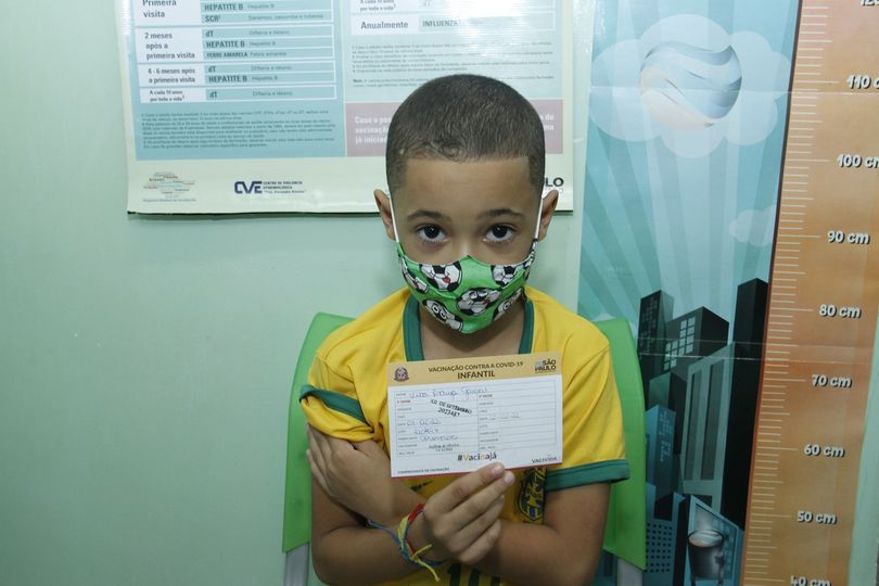 Jaguariúna vacinou 1.414 crianças contra a Covid até o dia 31; "Dia C" é neste sábado