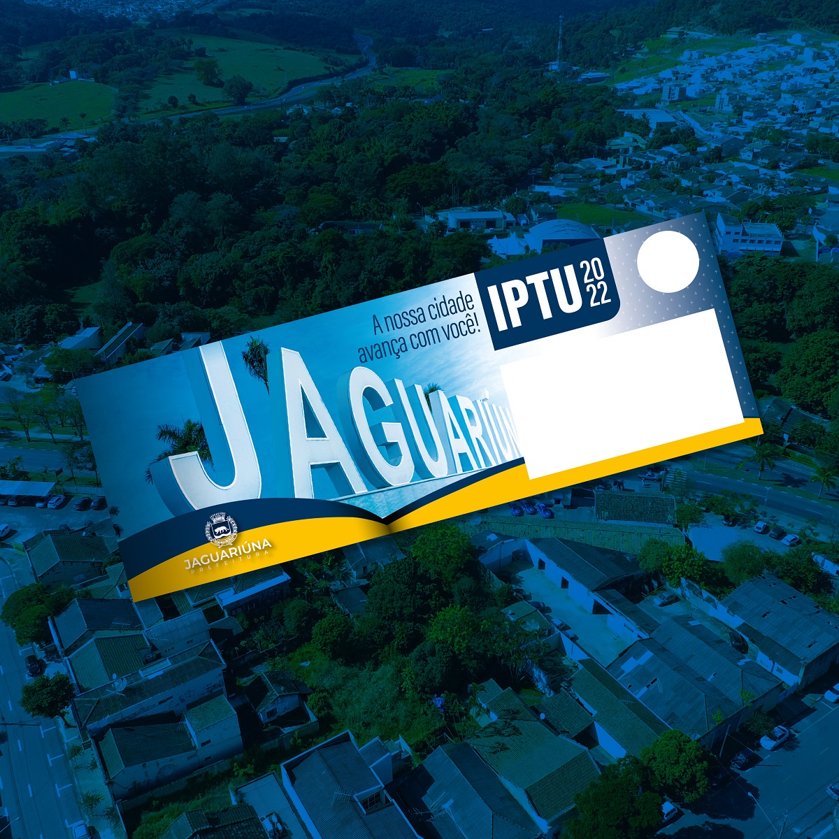 Pagamento à vista do IPTU 2022 terá 15% de desconto em Jaguariúna