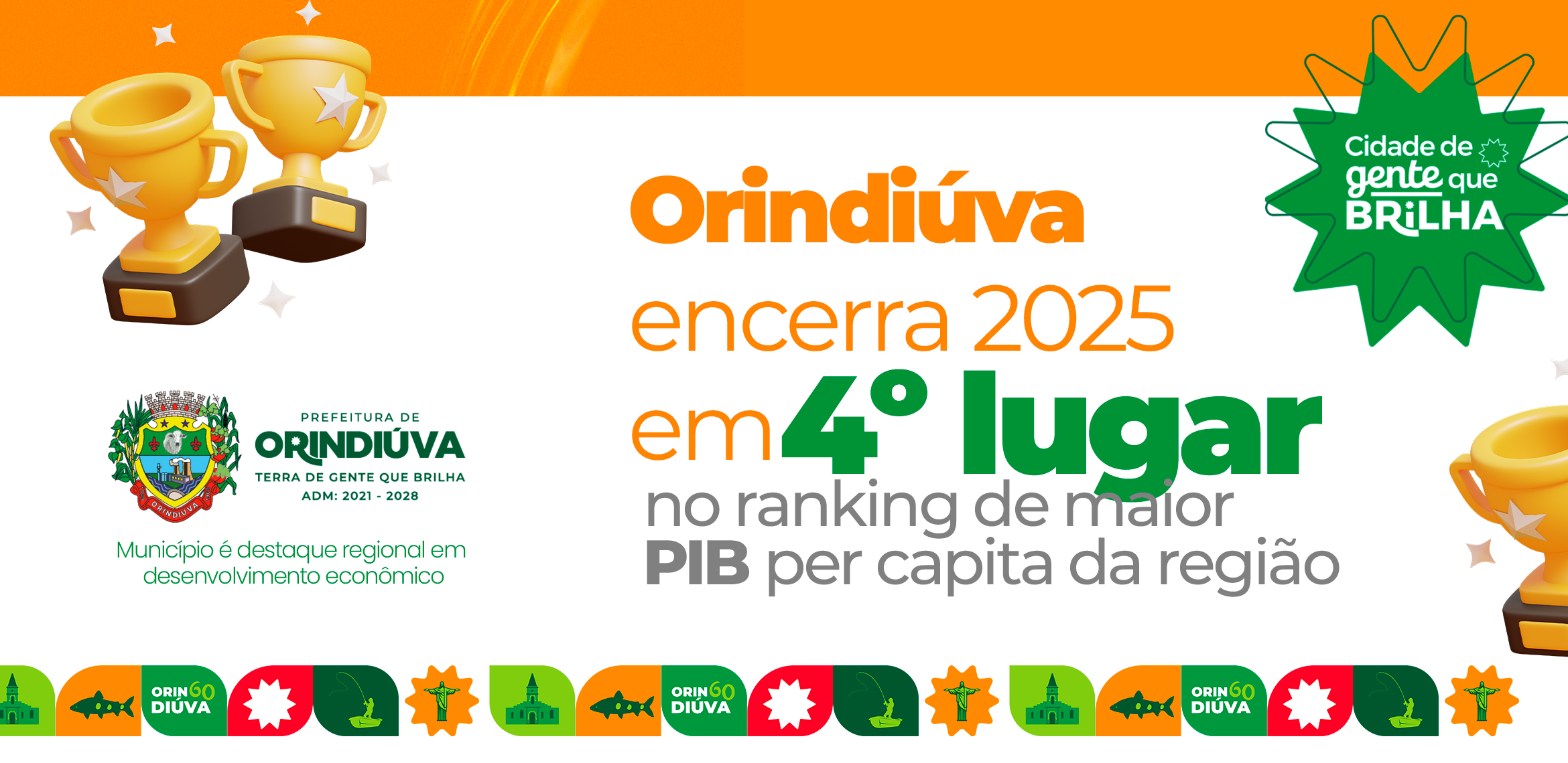 4º maior PIB per capita com R$ 137.843,67