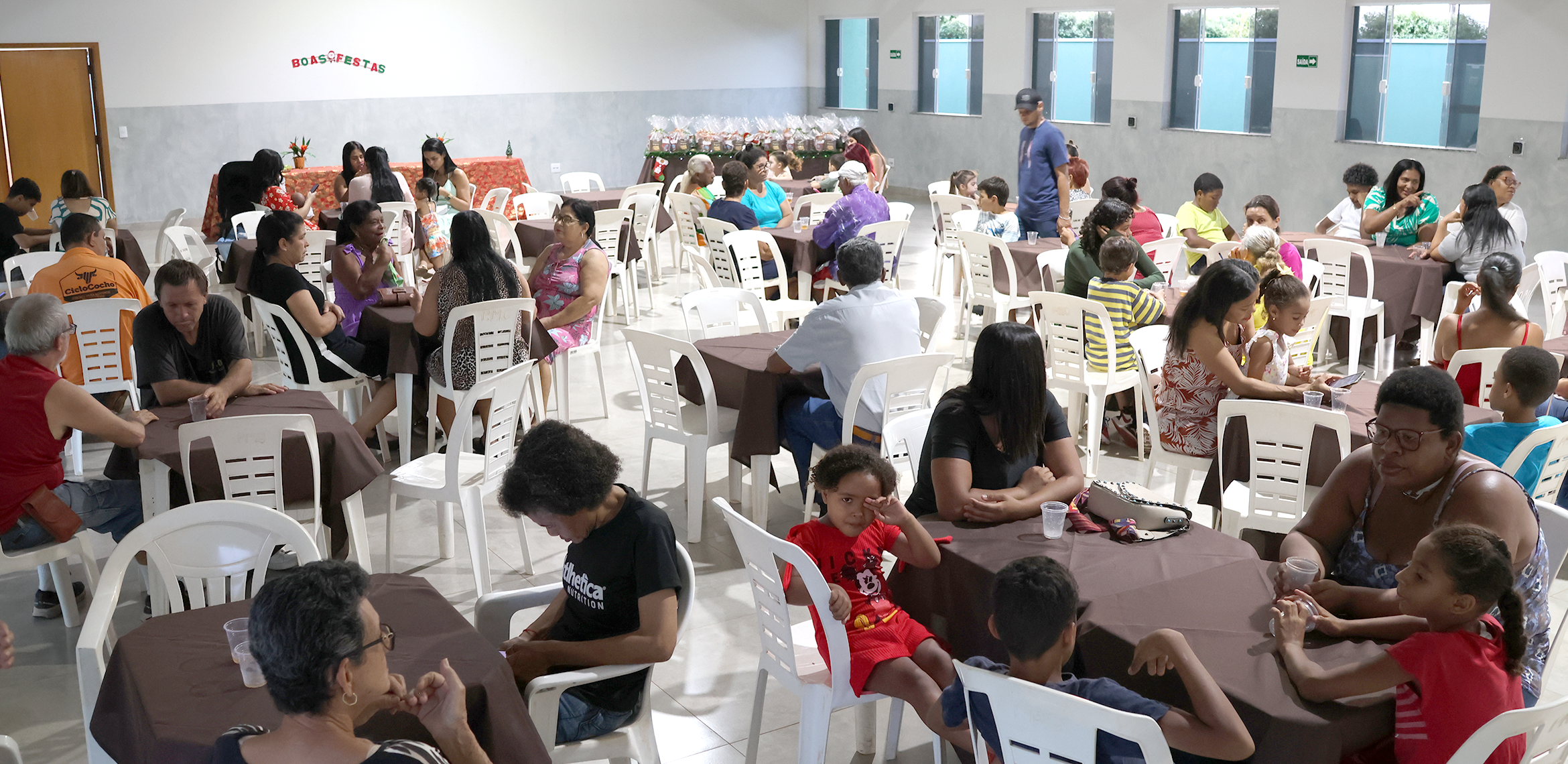 Jantar especial organizado pela nossa Assistência Social e pelo PAIF