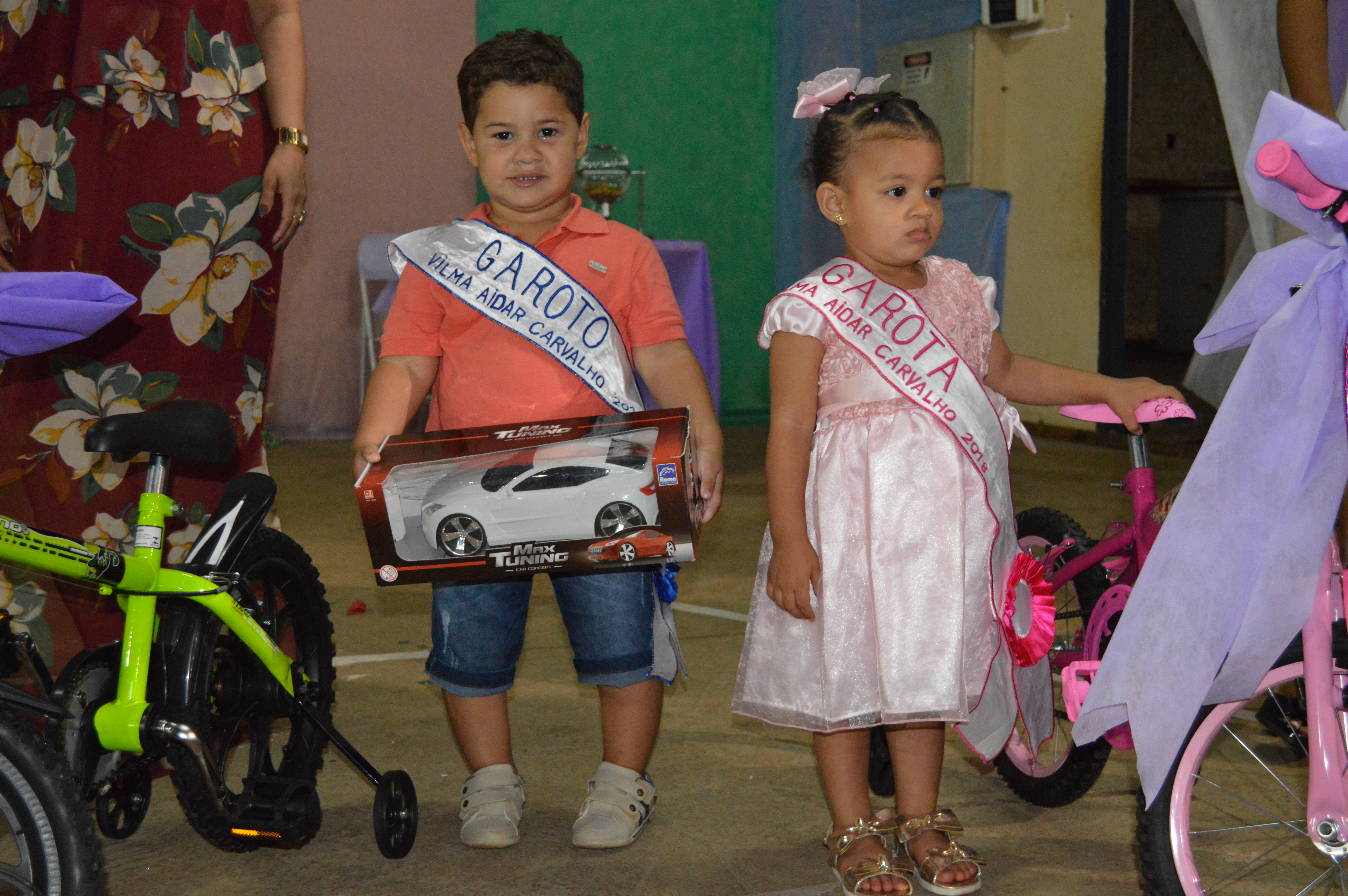 Creche realizou 1ºGaroto e Garota Vilma Aidar de Carvalho