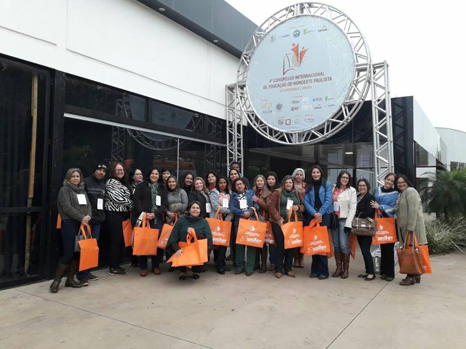 Educação Municipal participam do 4° Congresso Internacional de Educação do Noroeste Paulista