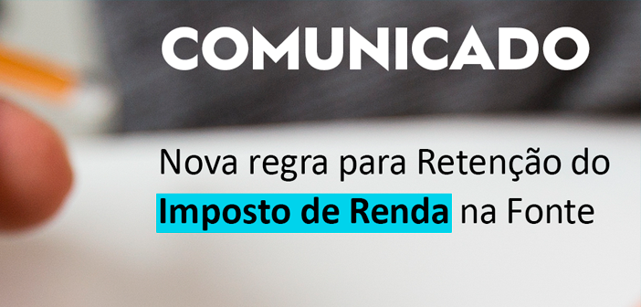 Retenção de Imposto de Renda