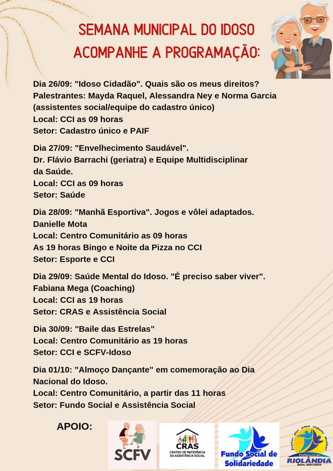 CENTRO DE CONVIVÊNCIA DO IDOSO