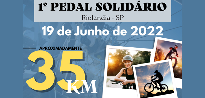 1º PEDAL SOLIDÁRIO DE RIOLÂNDIA