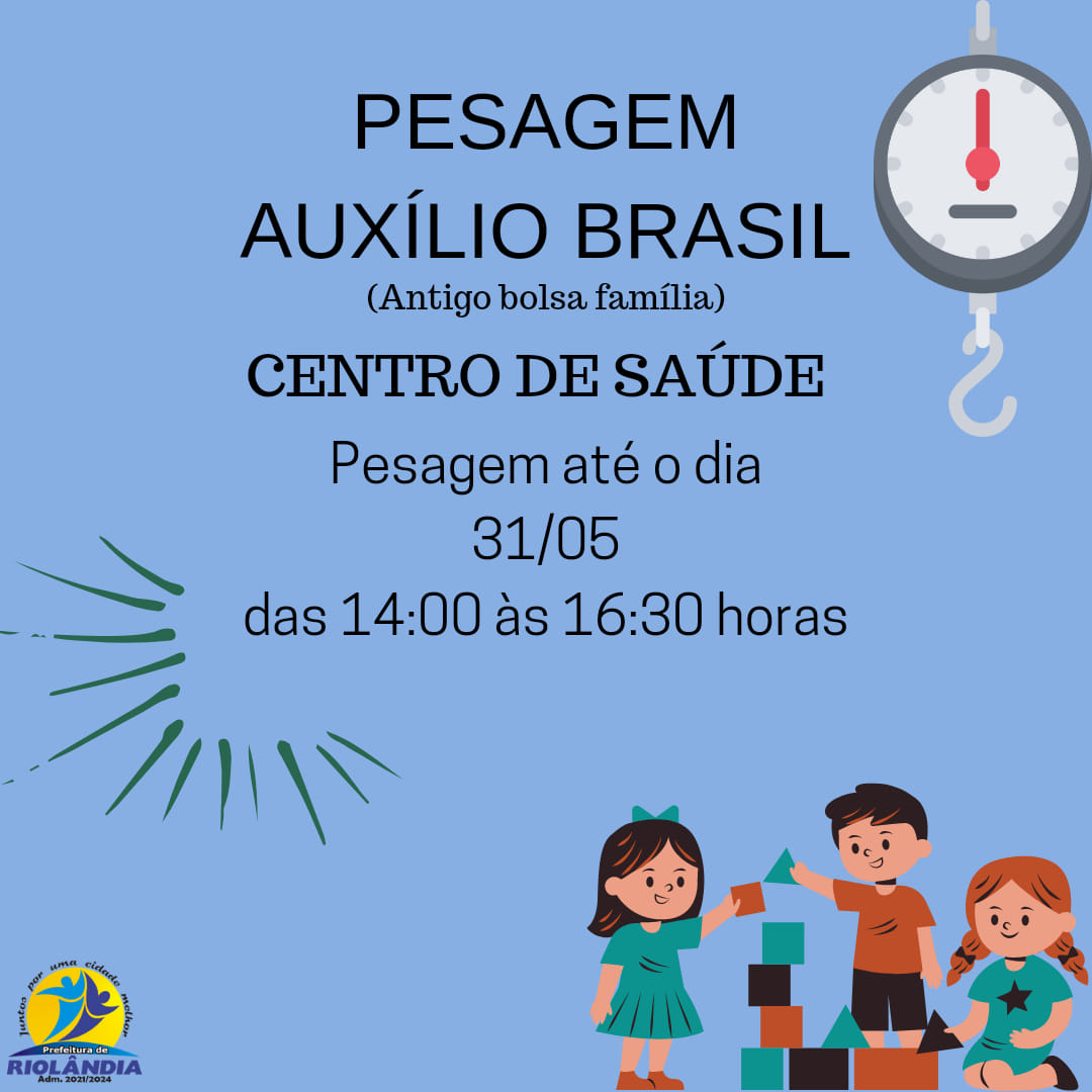 PESAGEM DO AUXÍLIO BRASIL