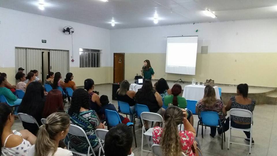 PROMOTORA LAILA HONAIN PROMOVEU PALESTRA PREVENTIVA SOBRE VIOLÊNCIA CONTRA AS MULHERES.