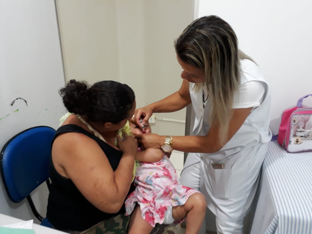 Campanha de vacinação de Pólio e Sarampo