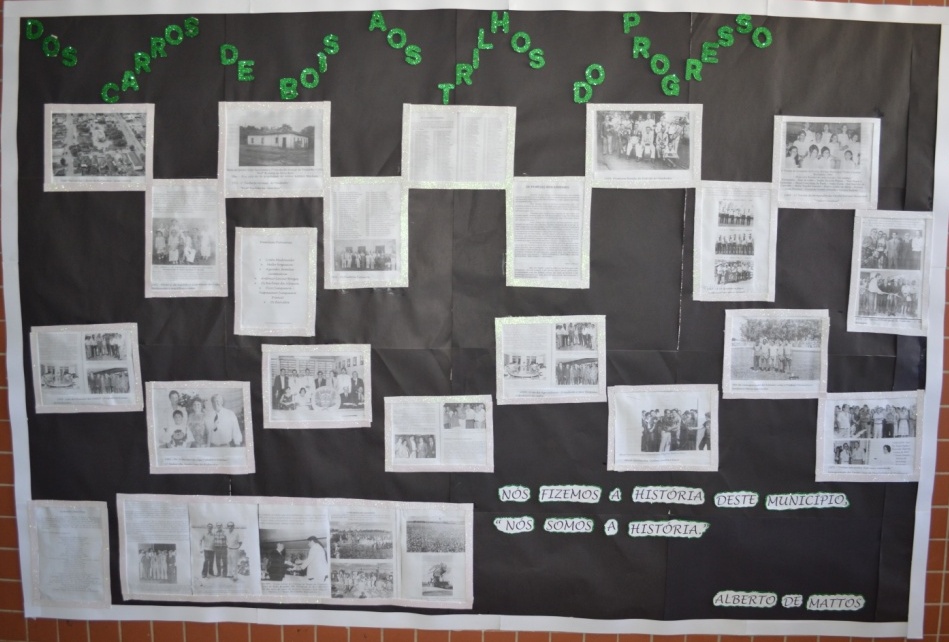 EMEB. Profª Maria Aparecida dos Santos Franco abrem os portões a comunidade em comemoração aos 64 anos de emancipação política da cidade de Riolândia.