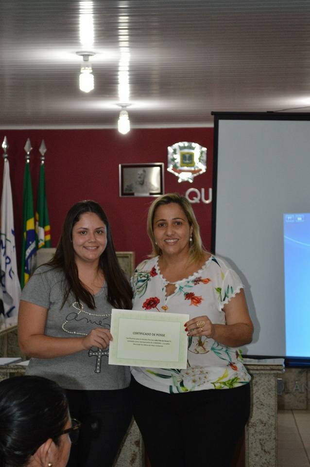 A cerimônia de posse dos membros do CONDEMA