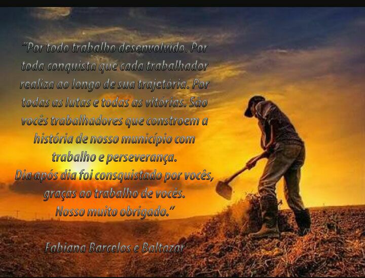 PREFEITURA DE RIOLÂNDIA PRESTA HOMENAGEM AOS TRABALHADORES NESTE 1° de MAIO.